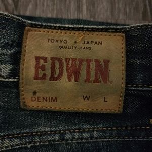 Edwin Tokyo Japan ED-55 Relaxed Bleached Jean